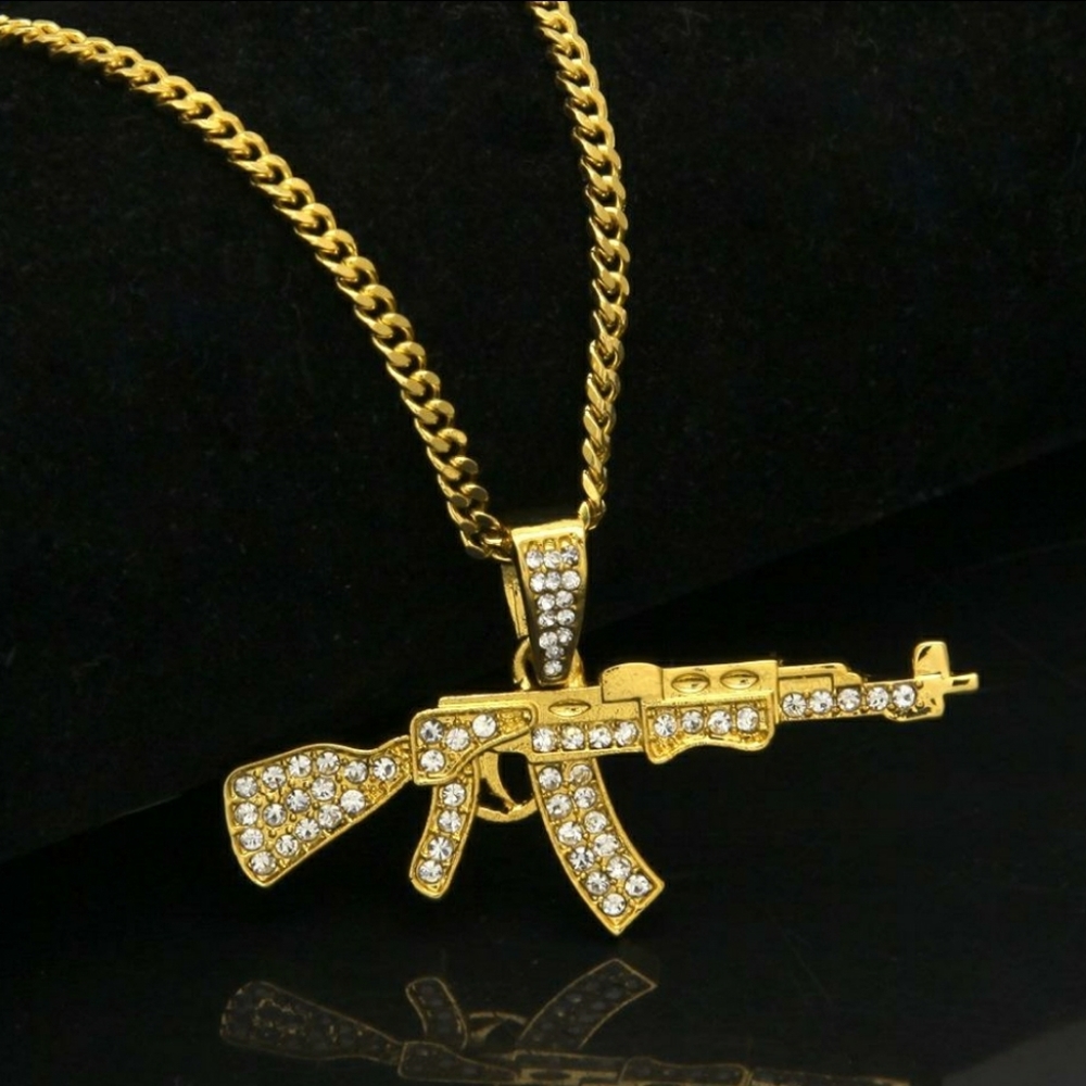 Ak47 Gun necklace